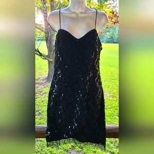 Vintage HW Collection  formal sequin dress size 8